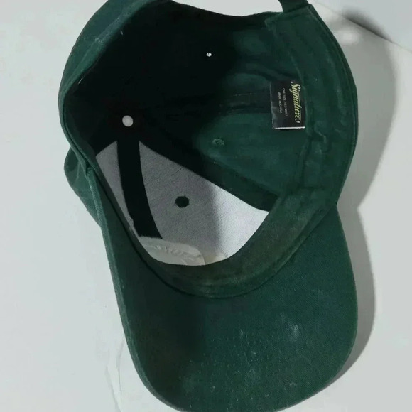 Michigan State University Spartans Hat Srapback Embroidered Adjustable MSU Green - Picture 4 of 4